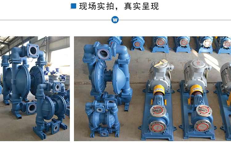 QBY氣動隔膜泵實圖