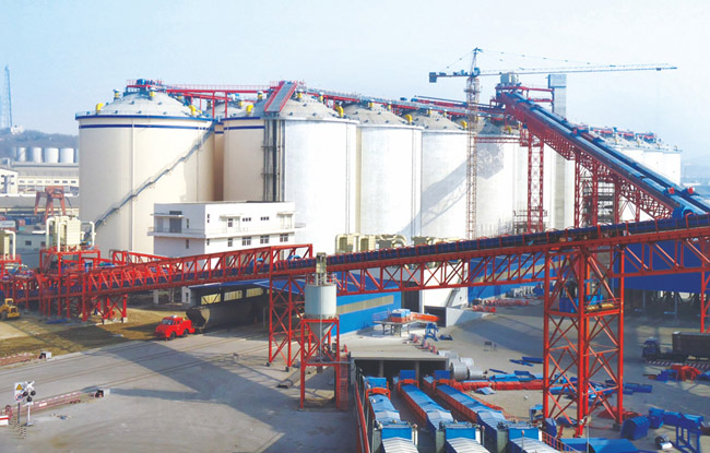 營(yíng)口港散糧中轉(zhuǎn)設(shè)施